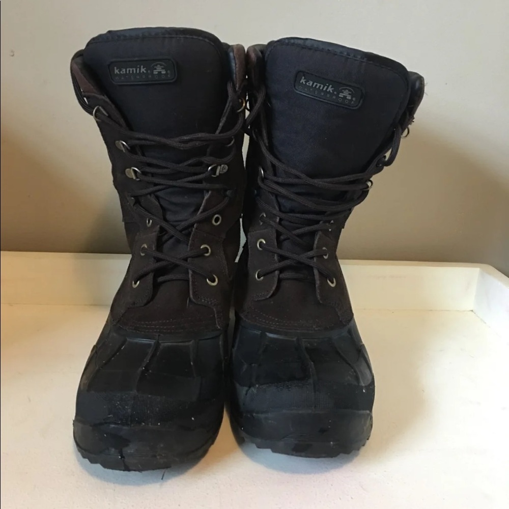 Kamik Mens waterproof winter snow boots 13